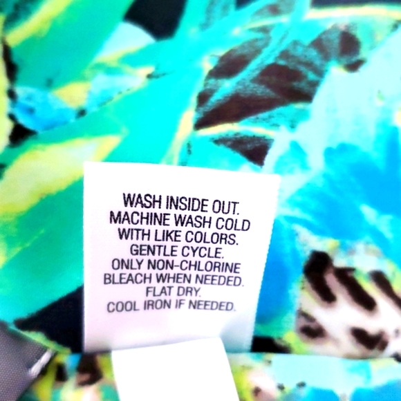 Dana Buchman Cheetah Animal Print blouse Large - Picture 7 of 8